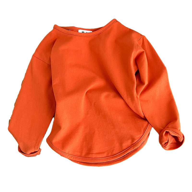 Baby Kid Unisex Solid Color Tops Wholesale 220815304