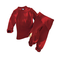 Load image into Gallery viewer, 2 Pieces Set Baby Kid Unisex Solid Color Tops And Pants Wholesale 22081532

