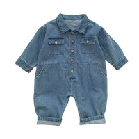 Load image into Gallery viewer, Baby Unisex Solid Color Jumpsuits Wholesale 220815320
