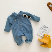 Load image into Gallery viewer, Baby Unisex Solid Color Jumpsuits Wholesale 220815320
