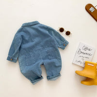 Load image into Gallery viewer, Baby Unisex Solid Color Jumpsuits Wholesale 220815320
