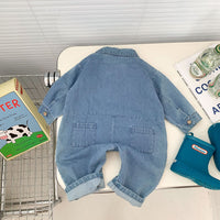 Load image into Gallery viewer, Baby Unisex Solid Color Jumpsuits Wholesale 220815320
