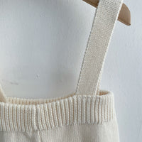 Load image into Gallery viewer, Baby Kid Unisex Solid Color Crochet Jumpsuits Wholesale 22081535
