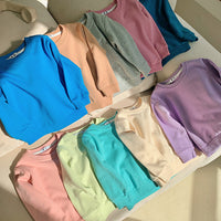 Load image into Gallery viewer, Baby Kid Unisex Solid Color Hoodies Swearshirts Wholesale 220815416
