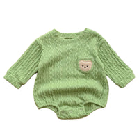 Load image into Gallery viewer, Baby Kid Unisex Solid Color Animals Rompers Wholesale 220815431
