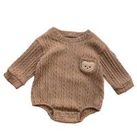 Load image into Gallery viewer, Baby Kid Unisex Solid Color Animals Rompers Wholesale 220815431
