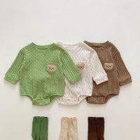 Load image into Gallery viewer, Baby Kid Unisex Solid Color Animals Rompers Wholesale 220815431
