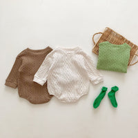 Load image into Gallery viewer, Baby Kid Unisex Solid Color Animals Rompers Wholesale 220815431
