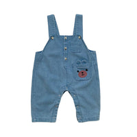 Load image into Gallery viewer, Baby Kid Girls Flower Tops And Cartoon Print Jumpsuits Wholesale 220815500
