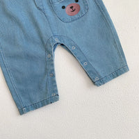 Load image into Gallery viewer, Baby Kid Girls Flower Tops And Cartoon Print Jumpsuits Wholesale 220815500
