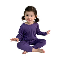 Load image into Gallery viewer, 2 Pieces Set Baby Kid Unisex Solid Color Tops And Pants Wholesale 220815502
