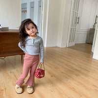 Load image into Gallery viewer, Baby Kid Girls Solid Color Pants Wholesale 220815504
