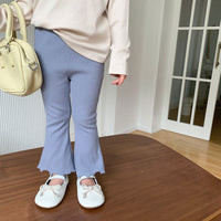 Load image into Gallery viewer, Baby Kid Girls Solid Color Pants Wholesale 220815504
