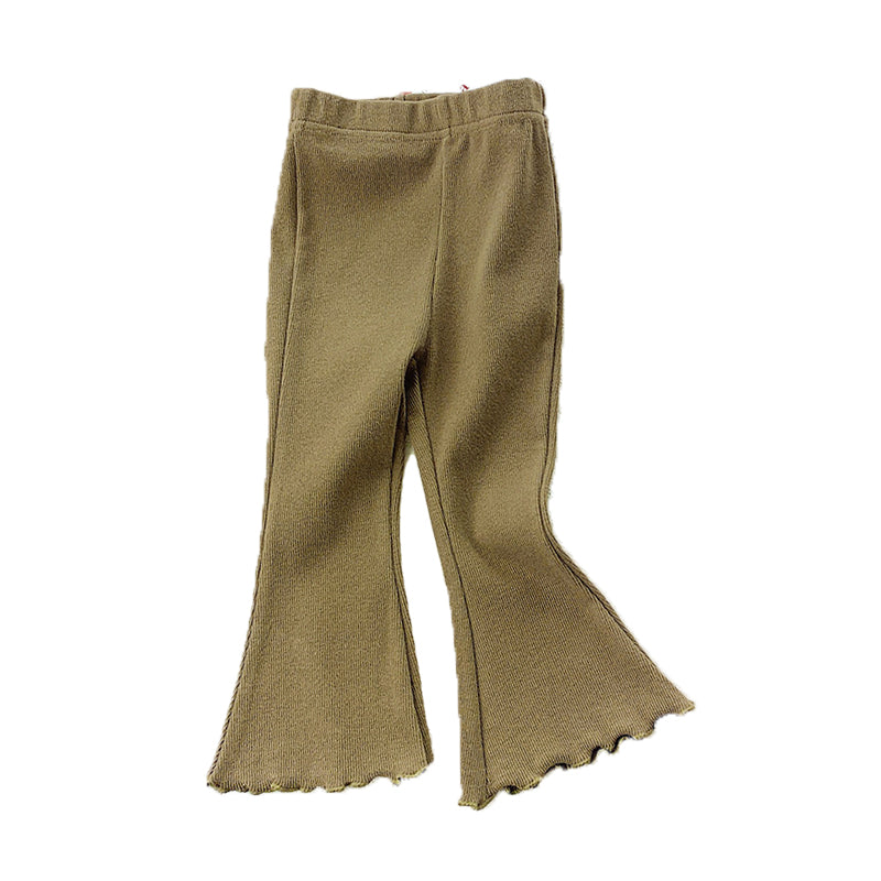 Baby Kid Girls Solid Color Pants Leggings Wholesale 220815513