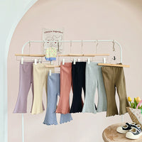 Load image into Gallery viewer, Baby Kid Girls Solid Color Pants Leggings Wholesale 220815513
