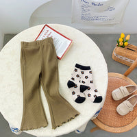 Load image into Gallery viewer, Baby Kid Girls Solid Color Pants Leggings Wholesale 220815513
