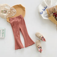 Load image into Gallery viewer, Baby Kid Girls Solid Color Pants Leggings Wholesale 220815513
