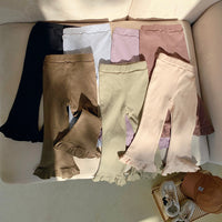 Load image into Gallery viewer, Baby Kid Girls Solid Color Pants Wholesale 220815548
