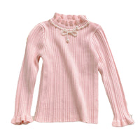 Load image into Gallery viewer, Kid Girls Solid Color Tops Wholesale 220815553
