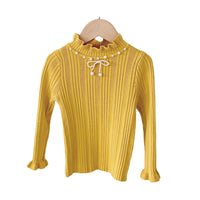 Load image into Gallery viewer, Kid Girls Solid Color Tops Wholesale 220815553
