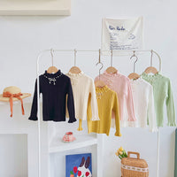 Load image into Gallery viewer, Kid Girls Solid Color Tops Wholesale 220815553
