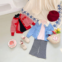 Load image into Gallery viewer, Kid Girls Solid Color Tops Wholesale 220815553
