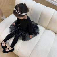 Load image into Gallery viewer, Baby Kid Girls Solid Color Star Bow Lace Pants Wholesale 220815568

