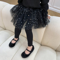 Load image into Gallery viewer, Baby Kid Girls Solid Color Star Bow Lace Pants Wholesale 220815568
