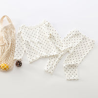 Load image into Gallery viewer, 2 Pieces Set Baby Girls Polka dots Tops And Pants Wholesale 22081559
