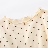 Load image into Gallery viewer, 2 Pieces Set Baby Girls Polka dots Tops And Pants Wholesale 22081559
