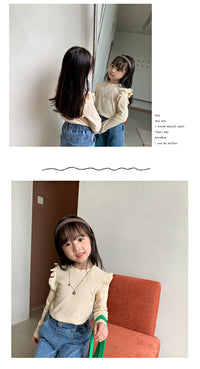 Load image into Gallery viewer, Baby Kid Girls Solid Color Tops Wholesale 22081560
