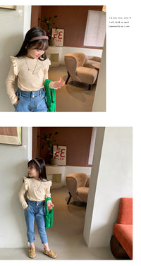 Load image into Gallery viewer, Baby Kid Girls Solid Color Tops Wholesale 22081560
