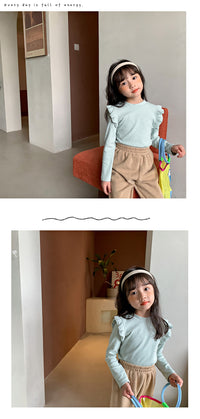 Load image into Gallery viewer, Baby Kid Girls Solid Color Tops Wholesale 22081560
