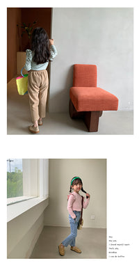 Load image into Gallery viewer, Baby Kid Girls Solid Color Tops Wholesale 22081560
