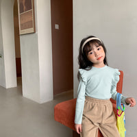 Load image into Gallery viewer, Baby Kid Girls Solid Color Tops Wholesale 22081560
