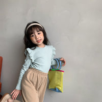 Load image into Gallery viewer, Baby Kid Girls Solid Color Tops Wholesale 22081560
