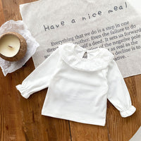 Load image into Gallery viewer, Baby Girls Solid Color Polka dots Tops Wholesale 22081568
