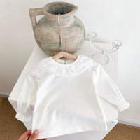 Load image into Gallery viewer, Baby Girls Solid Color Polka dots Tops Wholesale 22081568
