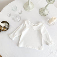 Load image into Gallery viewer, Baby Girls Solid Color Polka dots Tops Wholesale 22081568
