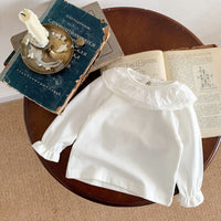 Load image into Gallery viewer, Baby Girls Solid Color Polka dots Tops Wholesale 22081568
