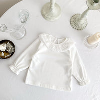 Load image into Gallery viewer, Baby Girls Solid Color Polka dots Tops Wholesale 22081568
