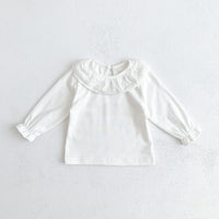 Load image into Gallery viewer, Baby Girls Solid Color Polka dots Tops Wholesale 22081568
