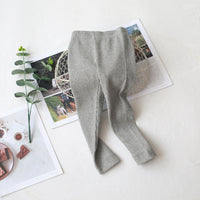 Load image into Gallery viewer, Baby Kid Girls Solid Color Pants Leggings Wholesale 22081570
