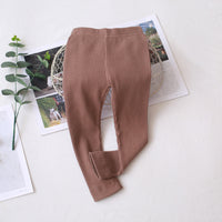 Load image into Gallery viewer, Baby Kid Girls Solid Color Pants Leggings Wholesale 22081570
