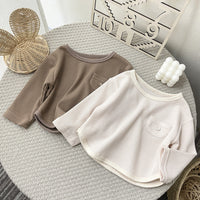 Load image into Gallery viewer, Baby Unisex Solid Color Tops Wholesale 22081573
