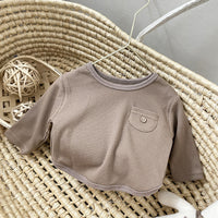 Load image into Gallery viewer, Baby Unisex Solid Color Tops Wholesale 22081573
