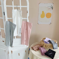 Load image into Gallery viewer, Baby Kid Girls Solid Color Pants Leggings Wholesale 22081580
