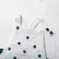 Load image into Gallery viewer, Baby Girls Color-blocking Crochet Rompers Wholesale 22081705
