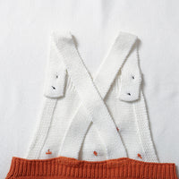 Load image into Gallery viewer, Baby Girls Color-blocking Crochet Rompers Wholesale 22081705
