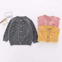 Load image into Gallery viewer, Baby Kid Unisex Solid Color Cardigan Wholesale 22081711
